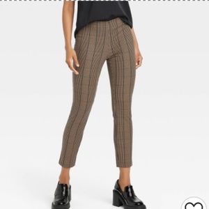 Women's High-Rise Slim Fit Bi-Stretch Ankle Pants - A New Day™